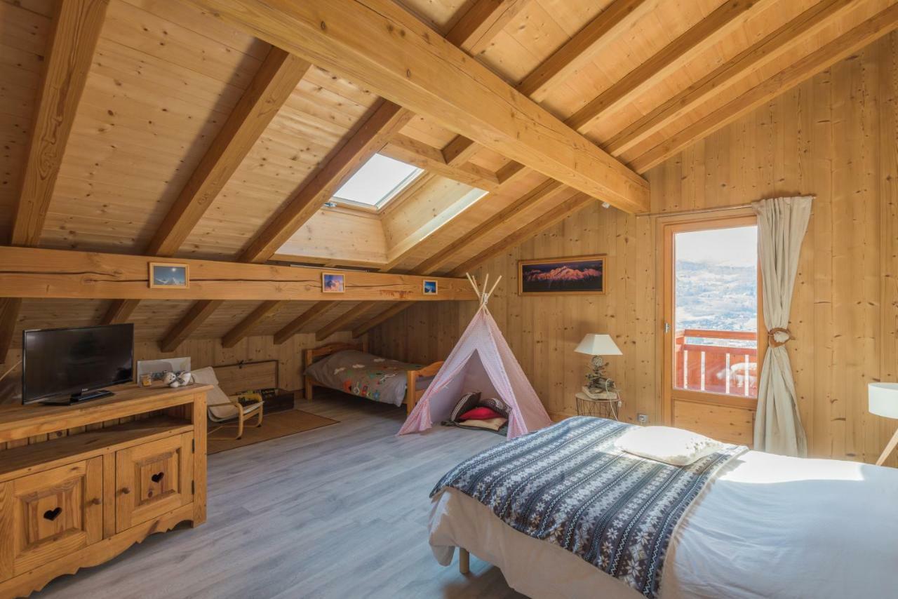 Chantemerle 1741, Chambres D'Hotes A La Montagne Салланш Экстерьер фото